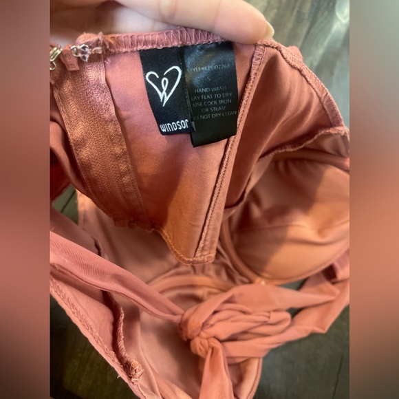 Windsor padded corset pink top! - Picture 3 of 3